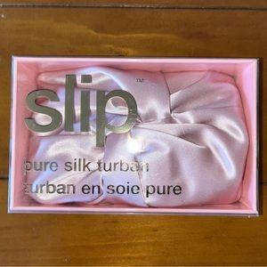 Slip Pink Pure Silk Turban